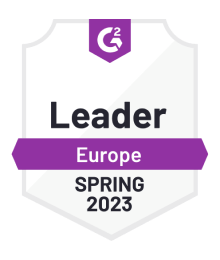 G2 badge: Europe Leader