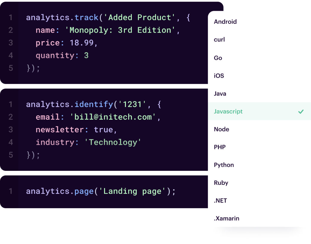 Connections | Twilio Segment