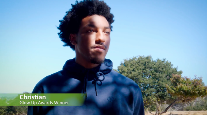 Glow Up Awards Winner - Christian
