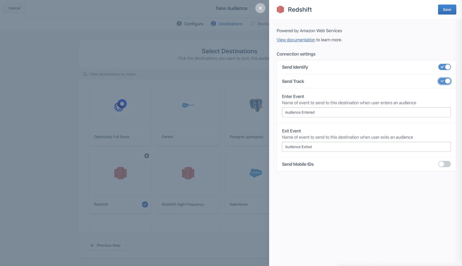 Connect your data warehouse to Segment Personas
