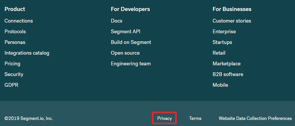 segment-privacy