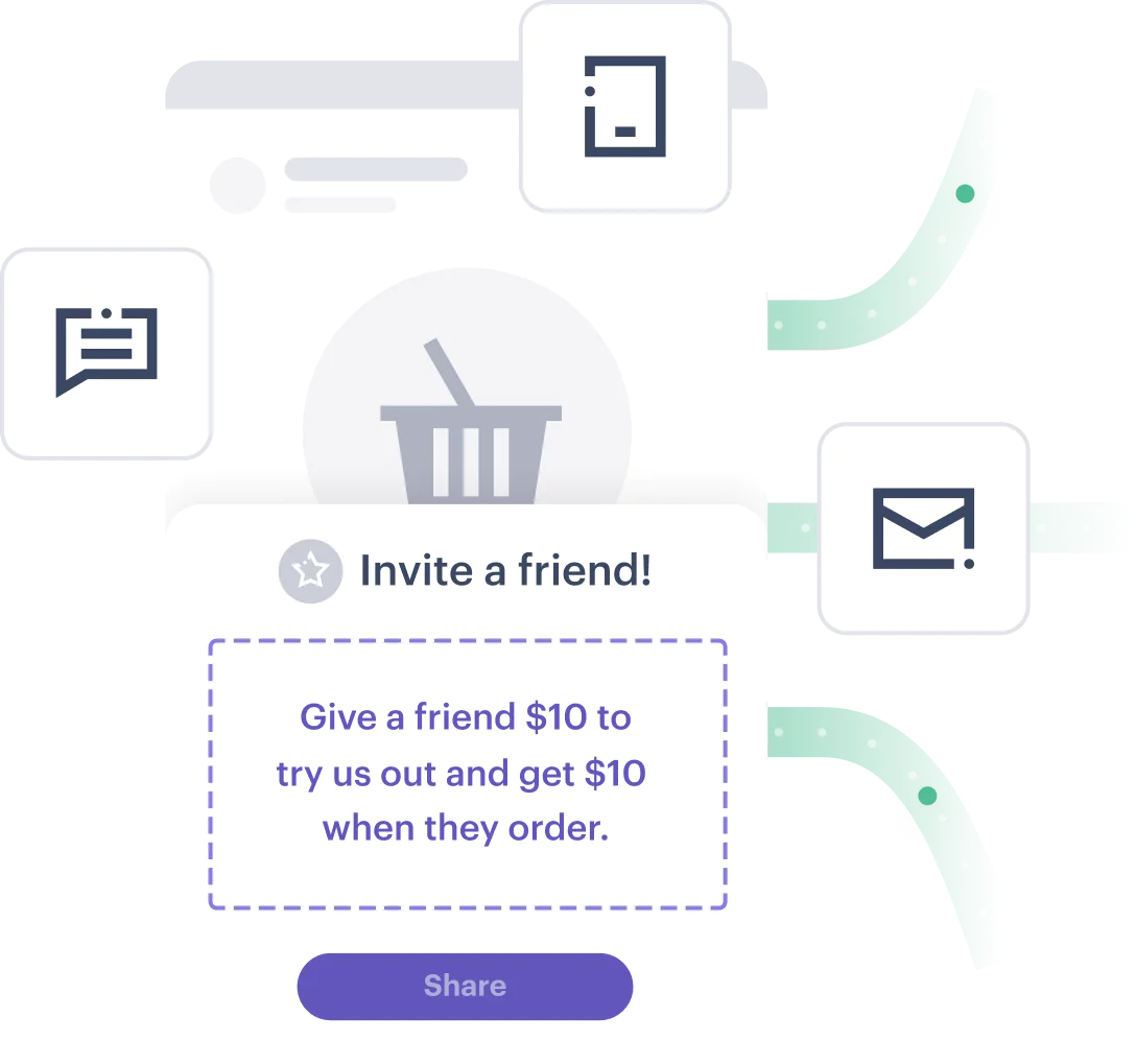 Illustration: Invite a Friend. Illustration: Invite a Friend.